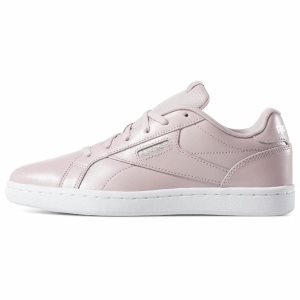 Reebok Royal Complete Clean LX Turnschuhe Damen - Grau/Weiß/Silber - DE 620-SYP